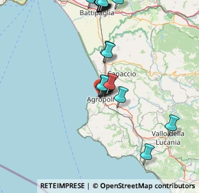 Mappa Via Martin Luter King, 84043 Agropoli SA, Italia (17.4075)