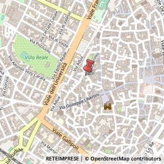 Mappa Via Dasumno, 3, 73100 Lecce, Lecce (Puglia)