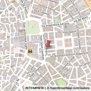 Mappa Via 47 Reggimento Fanteria, 3, 73100 Lecce, Lecce (Puglia)