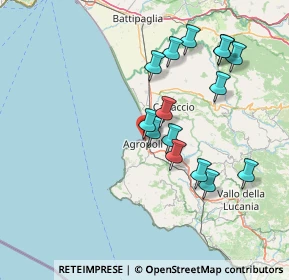 Mappa Via Angelo Monzo, 84043 Agropoli SA, Italia (15.25733)