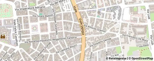 Mappa Lecce