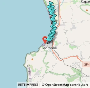 Mappa Via S.Del Vecchio, 84043 Agropoli SA, Italia (3.42615)