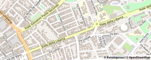 Mappa Lecce