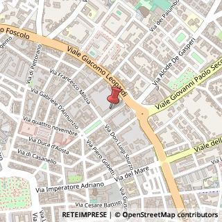Mappa Via Ludovico Ariosto, 59, 73100 Lecce, Lecce (Puglia)