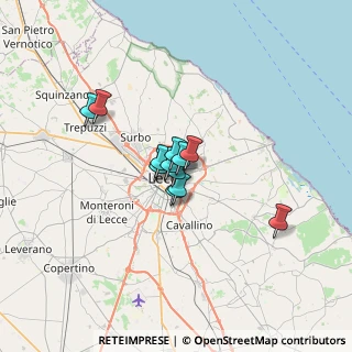 Mappa Viale Stadio, 73024 Lecce LE, Italia (4.1125)