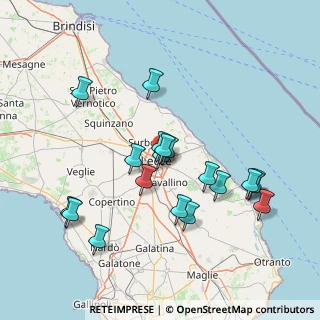 Mappa Viale Giovanni Paolo II civ., 73024 Lecce LE, Italia (15.76895)
