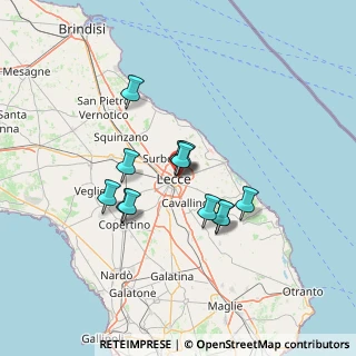 Mappa Viale Stadio, 73024 Lecce LE, Italia (11.29583)