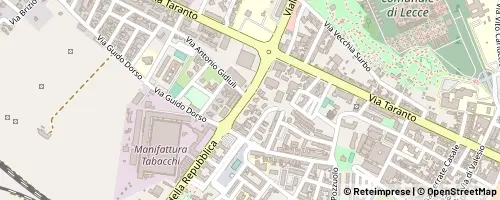 Mappa Lecce