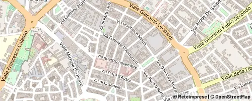 Mappa Lecce