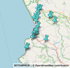 Mappa Via San Marco, 84043 Agropoli SA, Italia (5.8045)