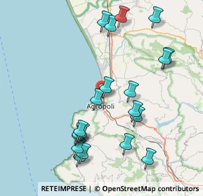 Mappa Via Lungo Mare S. Marco, 84043 Agropoli SA, Italia (9.224)