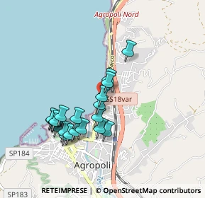 Mappa Via Lungo Mare S. Marco, 84043 Agropoli SA, Italia (0.9085)