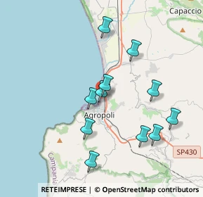 Mappa Via San Marco, 84043 Agropoli SA, Italia (3.83364)