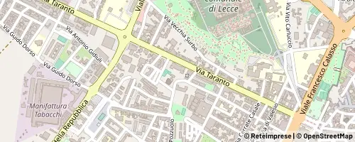 Mappa Lecce