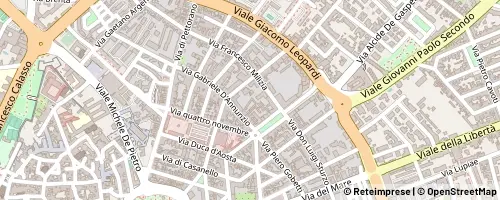 Mappa Lecce