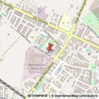 Mappa Via Gaetano Giancane, 2-6, 73100 Lecce, Lecce (Puglia)