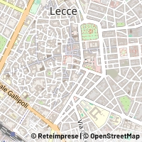Mapa Lecce