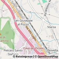 지도 Cava de' Tirreni