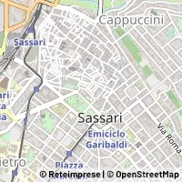 Kaart Sassari