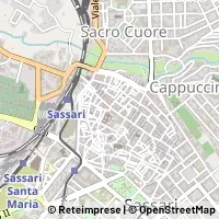 Karte Sassari