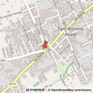 Mappa Via Roma, 334, 80057 Sant'Antonio Abate, Napoli (Campania)