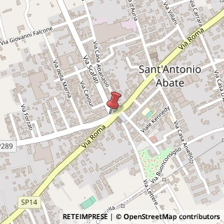 Mappa Via Scafati, 1, 80057 Sant'Antonio Abate, Napoli (Campania)