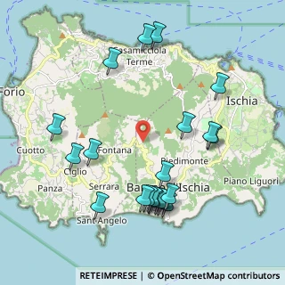 Mappa Via Benedetto Migliaccio, 80070 Barano D'ischia NA, Italia (2.387)