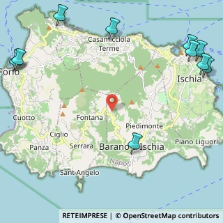 Mappa Via Benedetto Migliaccio, 80070 Barano D'ischia NA, Italia (3.81727)