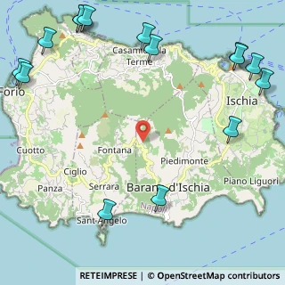 Mappa Via Benedetto Migliaccio, 80070 Barano D'ischia NA, Italia (3.65333)