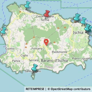 Mappa Via Benedetto Migliaccio, 80070 Barano D'ischia NA, Italia (3.80182)