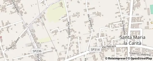 Mappa Santa Maria la Carità