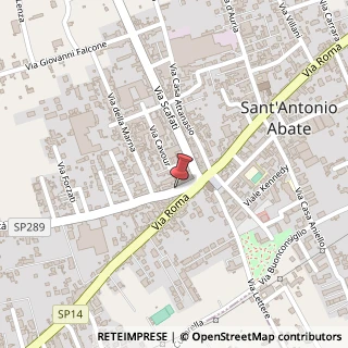 Mappa Via Santa Maria la Carità, 81, 80057 Sant'Antonio Abate, Napoli (Campania)
