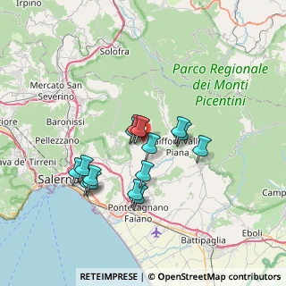 Mappa Via Belvedere, 84090 Giffoni sei Casali SA, Italia (6.45533)