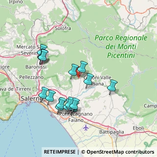 Mappa Via Belvedere, 84090 Giffoni sei Casali SA, Italia (7.98706)