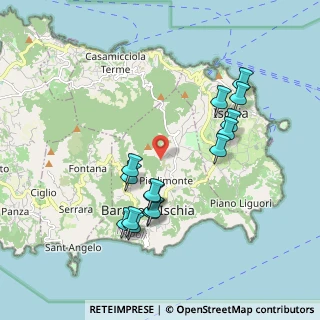 Mappa Via Vicinale Cirillo, 80070 Barano D'ischia NA, Italia (1.998)