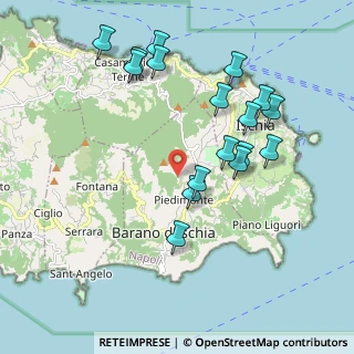 Mappa Via Vicinale Cirillo, 80070 Barano D'ischia NA, Italia (2.17353)