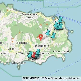 Mappa Via Vicinale Cirillo, 80070 Barano D'ischia NA, Italia (2.15667)