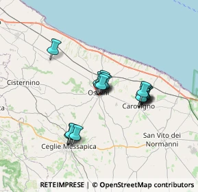 Mappa Via F.Asciano, 72017 Ostuni BR, Italia (5.66722)