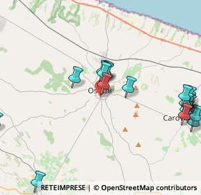 Mappa Via Francavilla Luigi, 72017 Ostuni BR, Italia (5.5365)