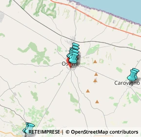 Mappa Via F.Asciano, 72017 Ostuni BR, Italia (4.06417)