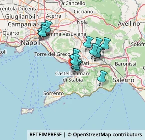 Mappa Via Venezia, 80053 Castellammare di Stabia NA, Italia (11.60176)