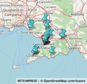 Mappa Via Venezia, 80053 Castellammare di Stabia NA, Italia (8.186)