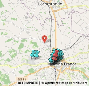 Mappa Strada Alberobello, 74015 Martina Franca TA, Italia (2.013)