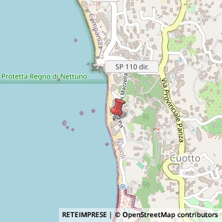 Mappa Via Giovanni Mazzella, 109, 80075 Forio, Napoli (Campania)