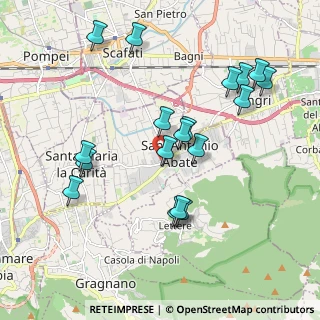 Mappa Via Giovanni XXIII, 80057 Sant'Antonio Abate NA, Italia (2.14389)