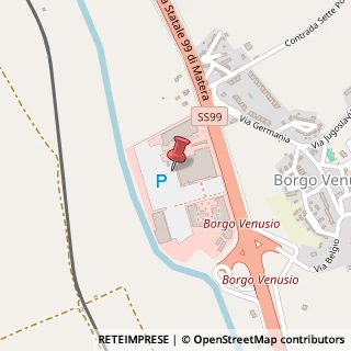 Mappa ss99 centro commerciale venusio, 75100 Matera MT, Italia, 75100 Matera, Matera (Basilicata)