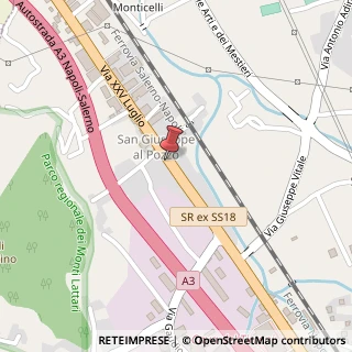 Mappa Via XXV Luglio, 198, 84013 Cava de' Tirreni, Salerno (Campania)