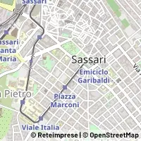 Karte Sassari