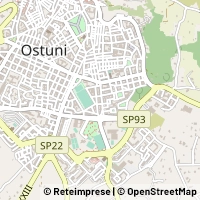 Karte Ostuni