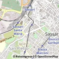 Kaart Sassari